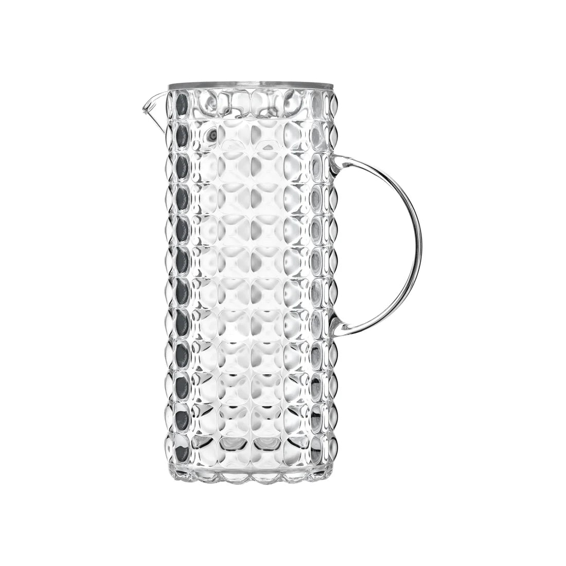 Guzzini Caraffa con coperchio Tiffani trasparente