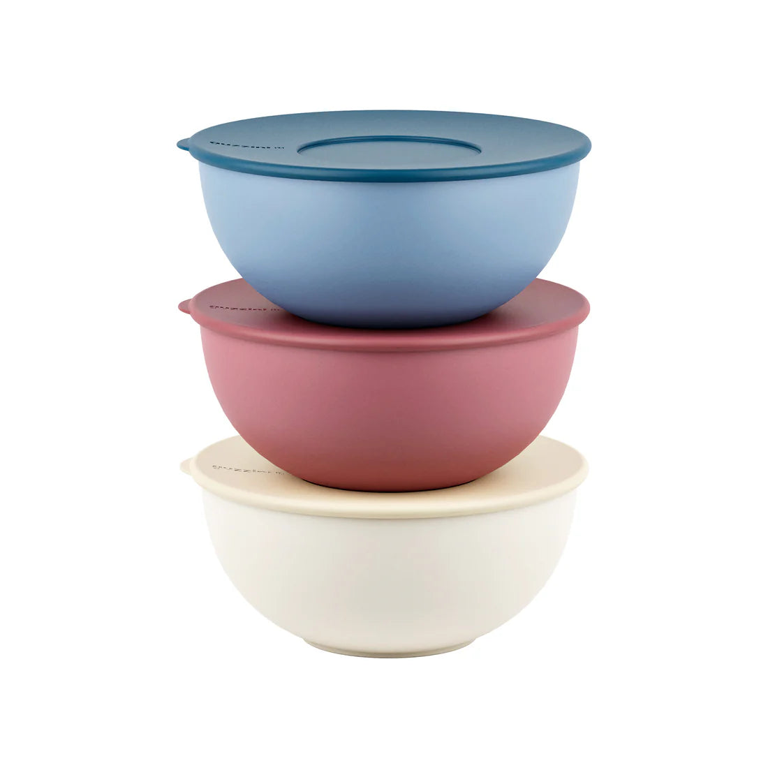 SET 3 CONTENITORI Ø16CM CON COPERCHIO 'EVERYWHERE BIO' "FOOD STORAGE"
