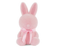 CONIGLIETTO FLOCCATO ROSA H.180MM