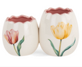 CACHEPOT DOUBLE SPRING TULIPS L.170XH.100MM