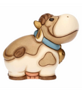 Mucca Gigliola in ceramica, piccola