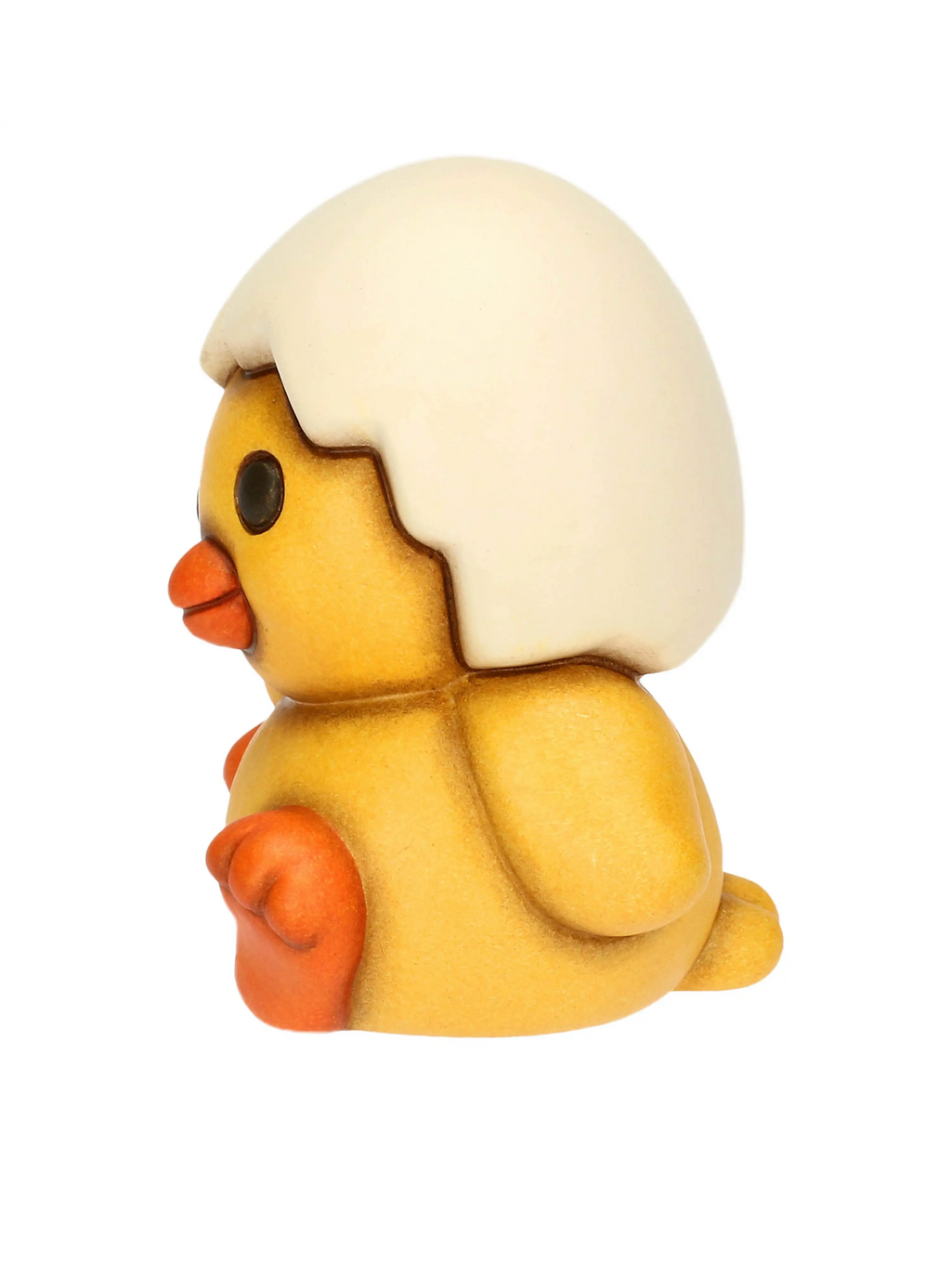 Pulcino Polly con guscio in ceramica, piccolo