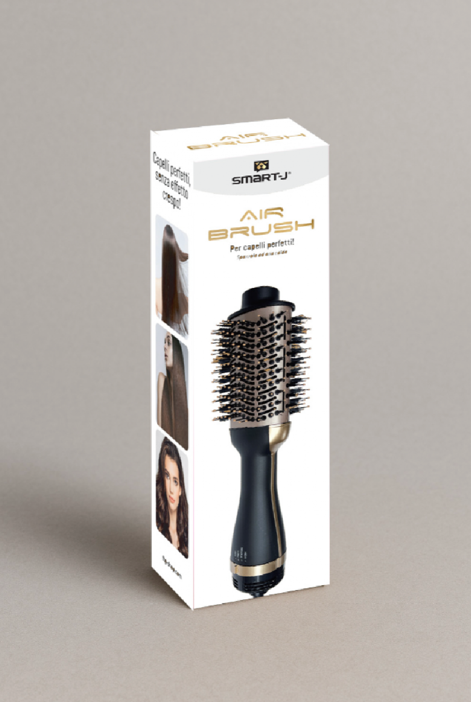 SMART-J SPAZZOLA AD ARIA AIR BRUSH GOLD