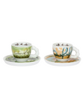 Set 2 tazze medie con piattino, Vogliadi
