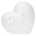 Lampada a forma di cuore in ceramica
