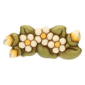 Thun Decorazione floreale da parete in ceramica Country Bloom