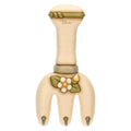Thun Appendichiavi 3 ganci in ceramica Country Bloom