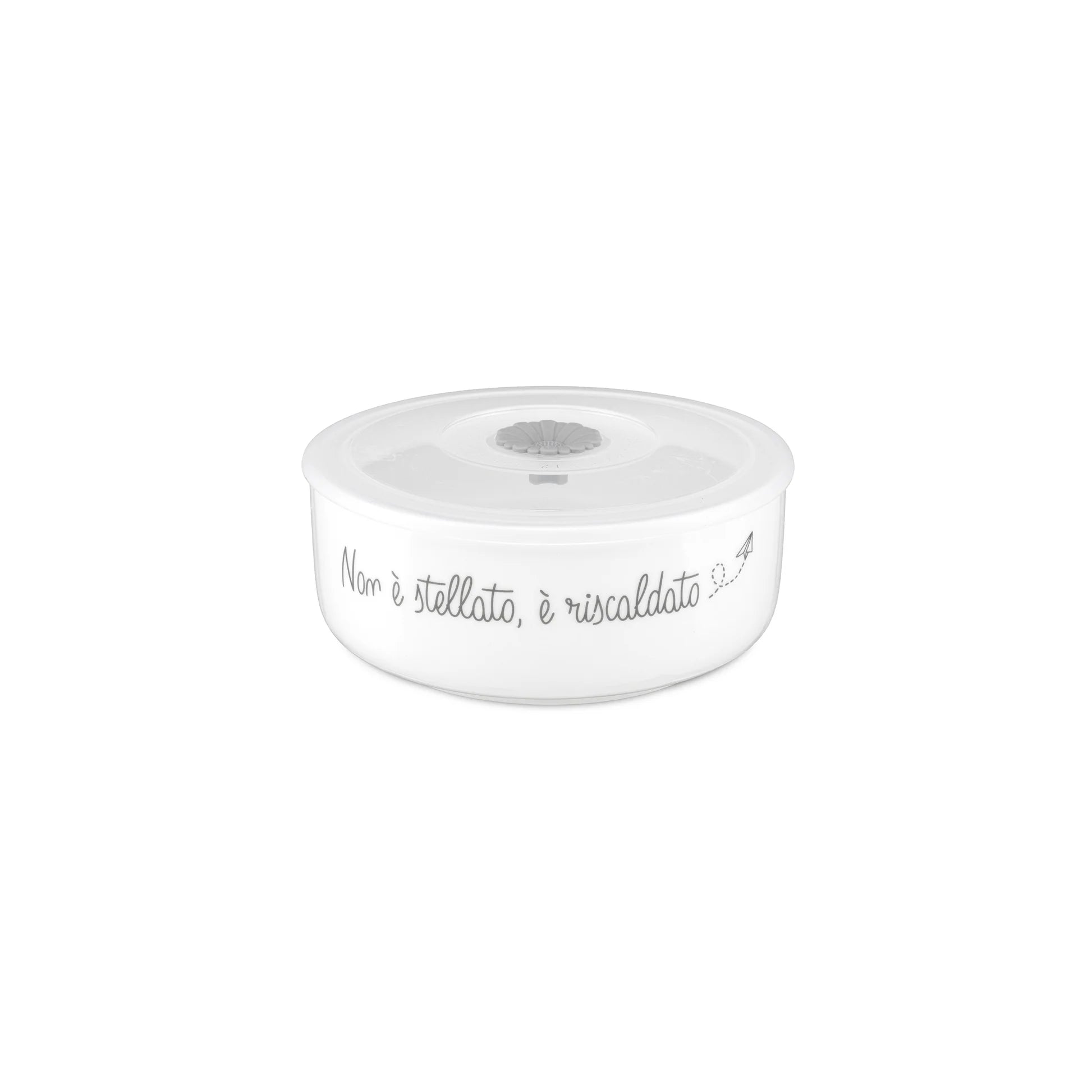 Gli Onesti Ciotola Con Tappo Stellato - Porcellana,Ø15,5 cm